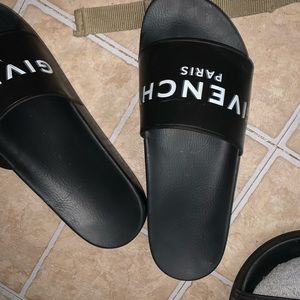 Unisex givenchy Paris slides